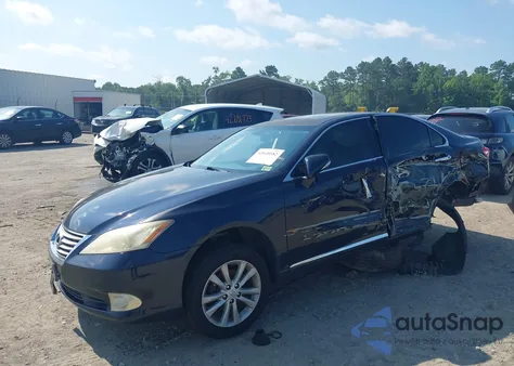 2010 Lexus Es 350 z USA, uszkodzony, nr VIN JTHBK1EG4A2345390